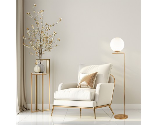 Торшер в стиле Loft Eurosvet 01083/1 латунь