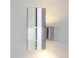 Настенный светильник Eurosvet 40021/1 LED хром/дымчатый