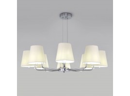 Подвесная люстра Eurosvet 60155/8 хром