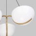 Подвесной светодиодный светильник Eurosvet 50083/3 LED золото