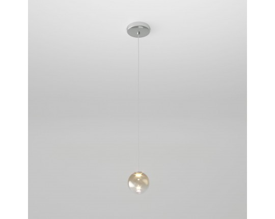 Подвесной светильник Eurosvet 50234/1 LED янтарный