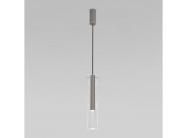 Подвесной светильник LED со стеклянным плафоном Eurosvet 50253/1 LED графит