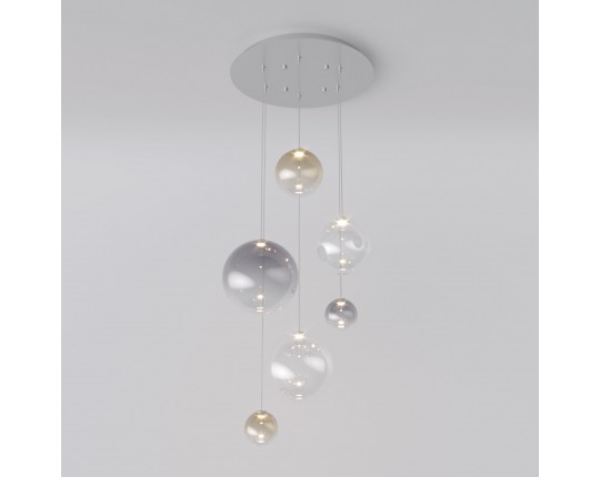Подвесной светильник Eurosvet 50230 LED хром