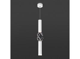 Подвесной светодиодный светильник Eurosvet 50191/1 LED белый/хром
