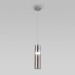 Подвесной светильник Eurosvet 50244/1 LED хром/дымчатый