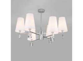 Классическая потолочная люстра Eurosvet 60137/6 хром