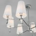 Классическая люстра с абажурами Eurosvet 60137/8 хром