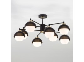 Потолочная люстра в стиле лофт Eurosvet 70106/8 черный Smart