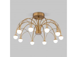Потолочный светодиодный светильник Eurosvet 90031/10 LED золото