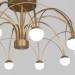 Потолочный светодиодный светильник Eurosvet 90031/10 LED золото