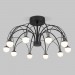 Потолочный светодиодный светильник Ragno Eurosvet 90035/10  LED черный