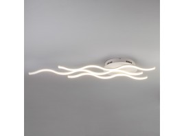 Потолочный волнообразный LED светильник Eurosvet 90090/3 белый