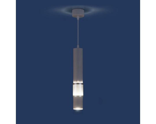 Подвесной светодиодный светильник DLN001 MR16 белый матовый/серебро