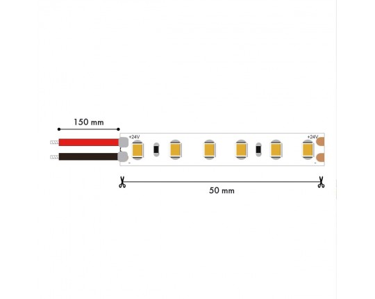 Лента светодиодная 5M SMD2835 14.4W/m 4000K IP65 Favourite 2001-41465