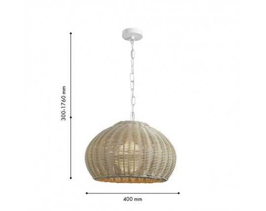 Подвесной светильник Favourite Wicker 4885-1P