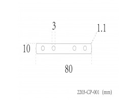 Коннектор Favourite Practica 2203-CP-001