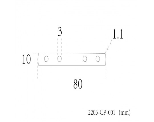 Коннектор Favourite Practica 2203-CP-001