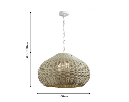Подвесной светильник Favourite Wicker 4886-1P