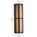 Уличный настенный светильник Favourite Trellis 4824-2W