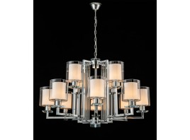 Подвесная люстра iLamp King RM6201-10+5 CR+CL