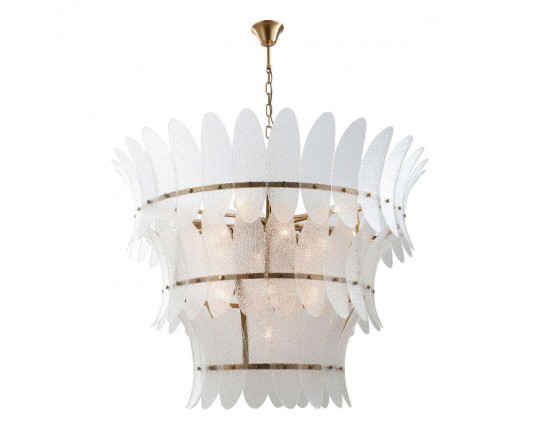 Подвесная люстра iLamp Gramercy 15602-19 ANB+CL