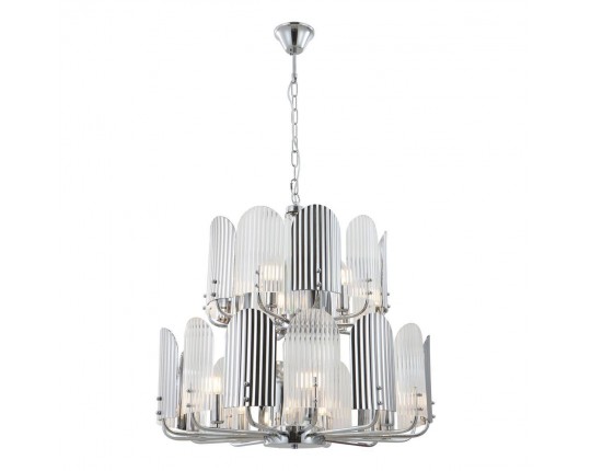 Подвесная люстра iLamp Dolce 15571-12 CR+MULT