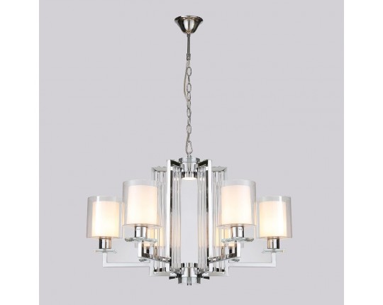 Подвесная люстра iLamp King RM6201-6 CR+CL