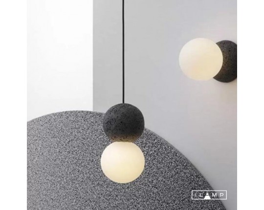 Бра iLamp Foxtrot 10695W/1-D100 BK-WH