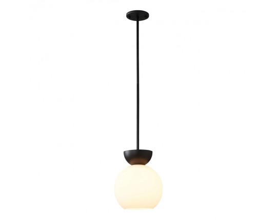 Подвесной светильник iLamp Mono P6079-1 BK+WH