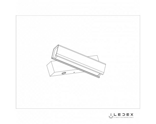 Бра iLedex Firefox 8104W-10W-3000K BK