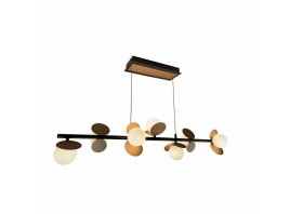 Подвесной светильник iLedex Savage C4644-7 MBK+SGD