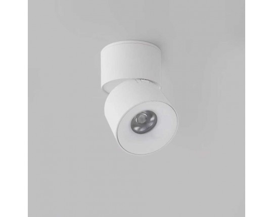 Светильник накладной iLedex Metrica 115-12W-D70-4K-55DG-WH