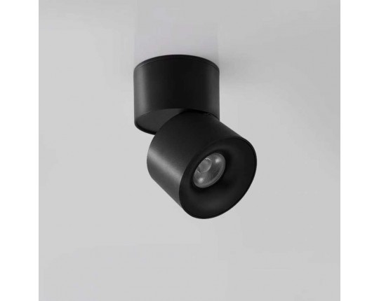 Светильник накладной iLedex Metrica 115-12W-D70-4K-55DG-BK
