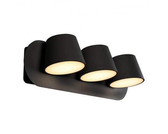 Светодиодный спот iLedex Flexin W1118-3AS BK
