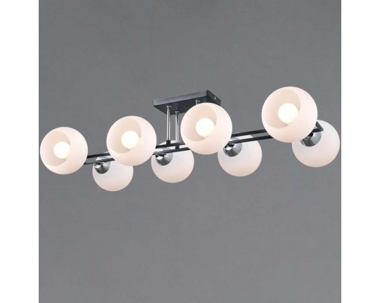 Светильник потолочный Illumico IL0791-8CSQ-25 BK CR TRENTO