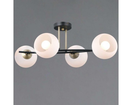 Светильник потолочный Illumico IL0798-4CSQ-25 BK AB TRENTO