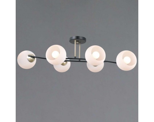 Светильник потолочный Illumico IL0798-6CSQ-25 BK AB TRENTO