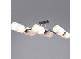 Потолочный светильник ILLUMICO IL0809-6ASQ-25 BK AB NAPLES