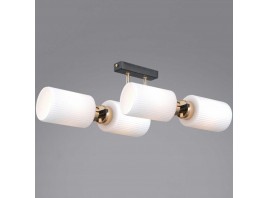 Потолочный светильник ILLUMICO IL0809-4ASQ-25 BK AB NAPLES