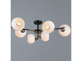 Потолочный светильник ILLUMICO IL0469-6CSQ-24 BK AB LIBRA