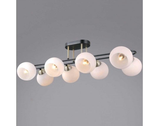 Потолочный светильник ILLUMICO IL0790-8CSQ-25 BK AB TRENTO