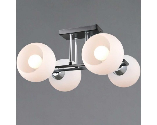 Светильник потолочный Illumico IL0791-4CSQ-25 BK CR TRENTO