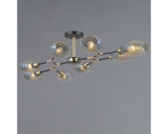 Светильник потолочный Illumico IL0272-8CSQ-25 BK AB TRENTO