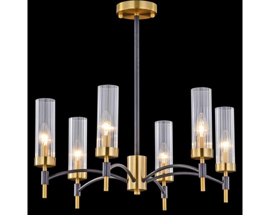 Потолочный светильник ILLUMICO IL5177-6PLS-29 BRASS TUBO