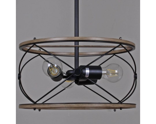 Подвесная люстра Illumico IL1008-3P-05 BK Wood