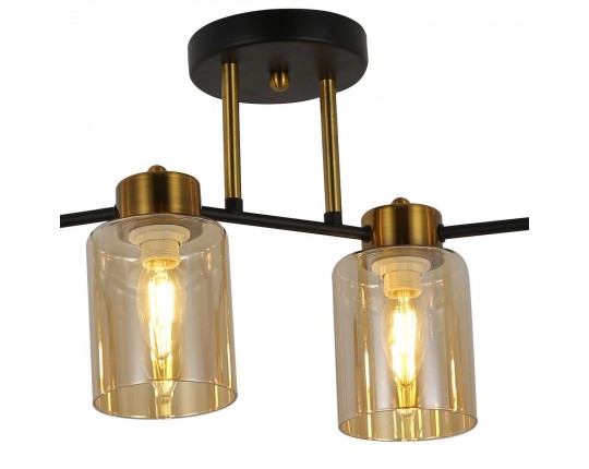 Потолочная люстра Illumico IL6111-6COU-79 BK GD