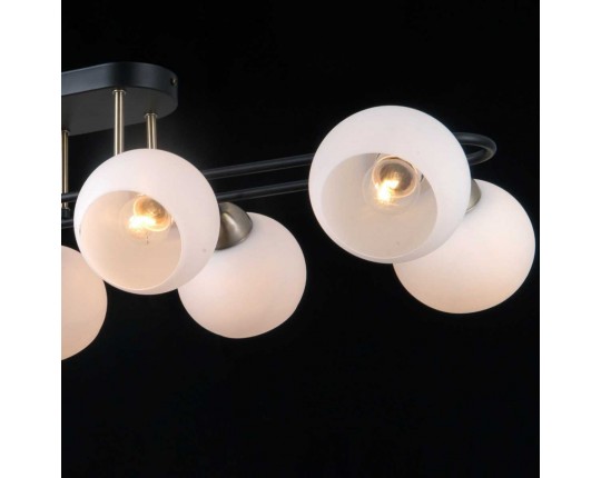 Потолочный светильник ILLUMICO IL0790-8CSQ-25 BK AB TRENTO