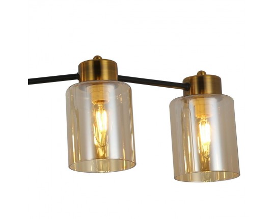Потолочная люстра Illumico IL6111-6COU-79 BK GD