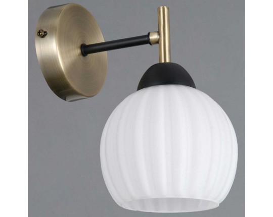 Светильник настенный Illumico IL0579-1WSQ-25 BK AB TRENTO