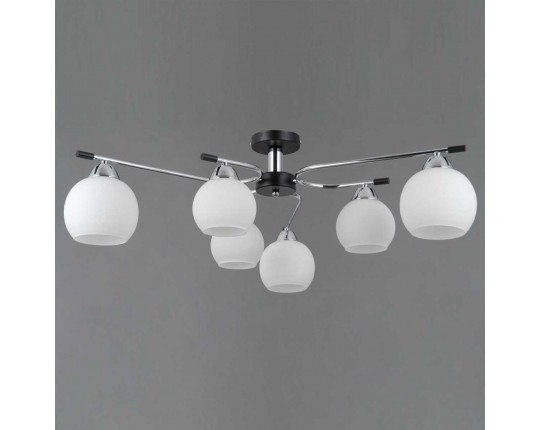 Люстра Illumico IL0638-6CSQ-24 CR BK LIBRA